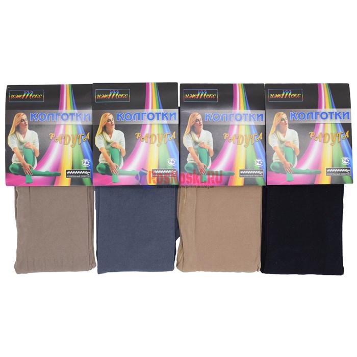 Колготки женские ИЖТЕКС "Радуга" 80, из микрофибры, однотонные - фото 211879