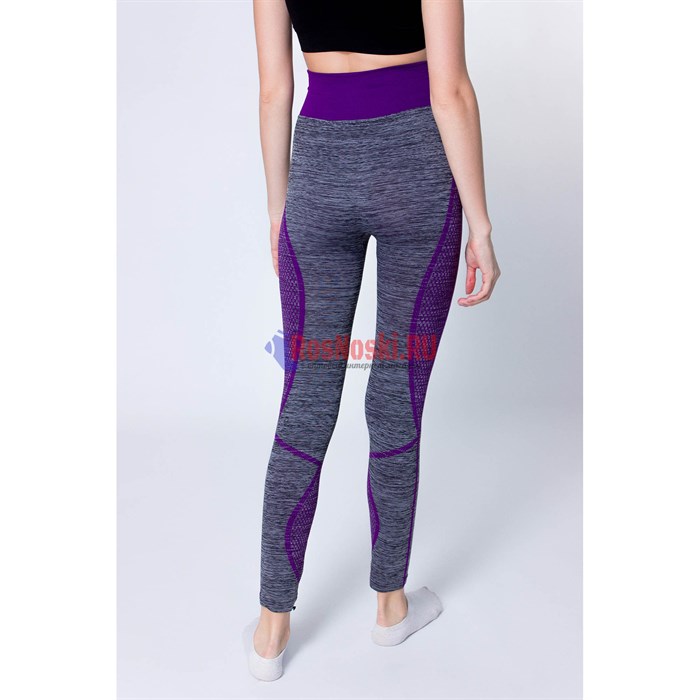 SN2004 Легинсы женские SIMAN, хлопок с полиэстером, спортивные, с рисунком - фото 212774