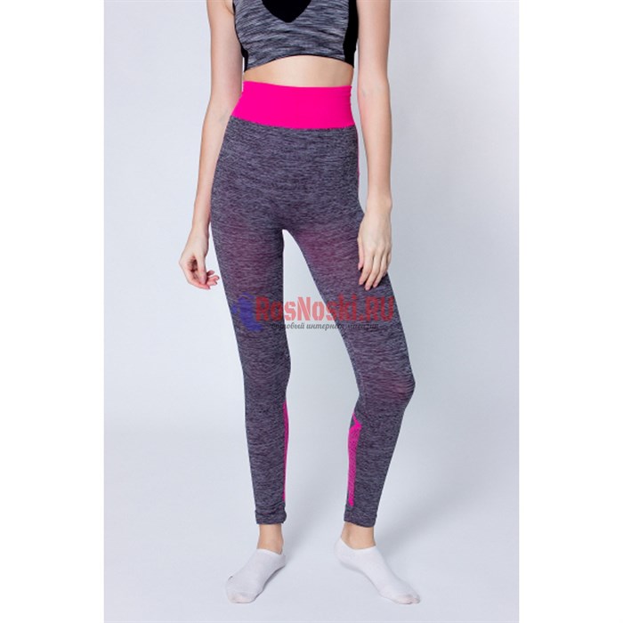 SN2004 Легинсы женские SIMAN, хлопок с полиэстером, спортивные, с рисунком - фото 212777