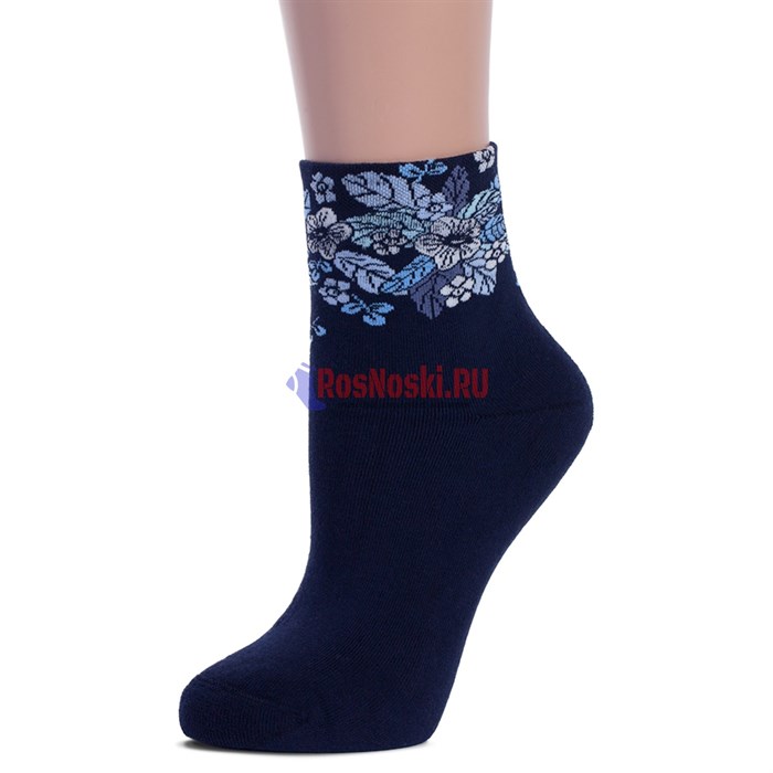 Ж 2337 Носки женские RUSOCKS, на зиму, хлопок, махровые внутри - фото 214838