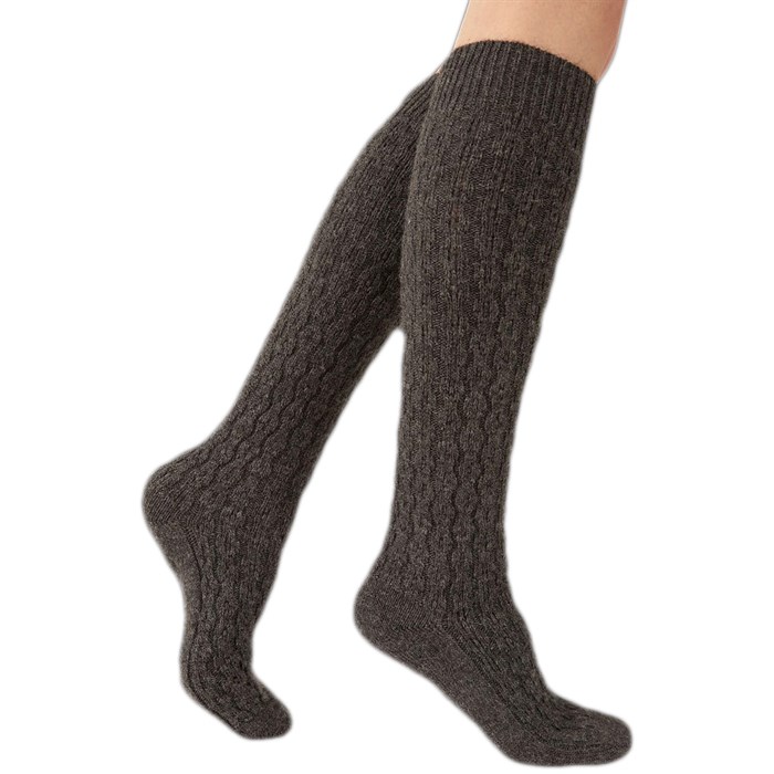 Ж 155 Гольфы женские RUSOCKS, шерстяные, с рельефным рисунком - фото 382663