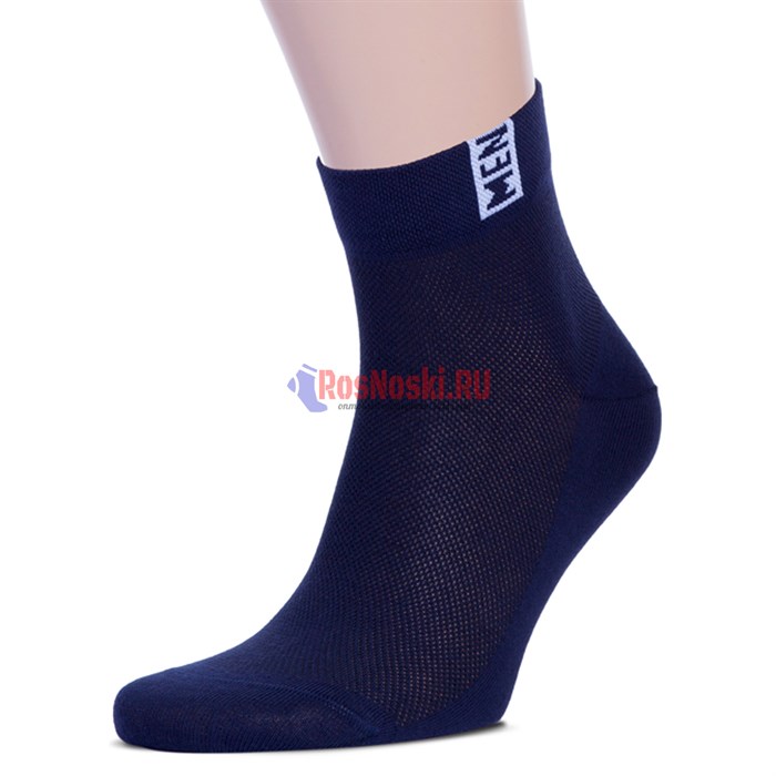 М 2211 Носки мужские RUSOCKS, короткие, для спорта, сетка сверху - фото 759608