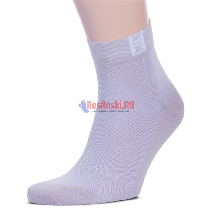 М 2211 Носки мужские RUSOCKS, короткие, для спорта, сетка сверху - фото 759612
