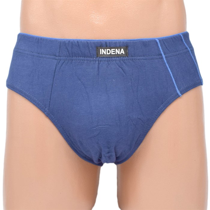 IN-39611 Трусы мужские INDENA, плавки, хлопок, однотонные - фото 775220