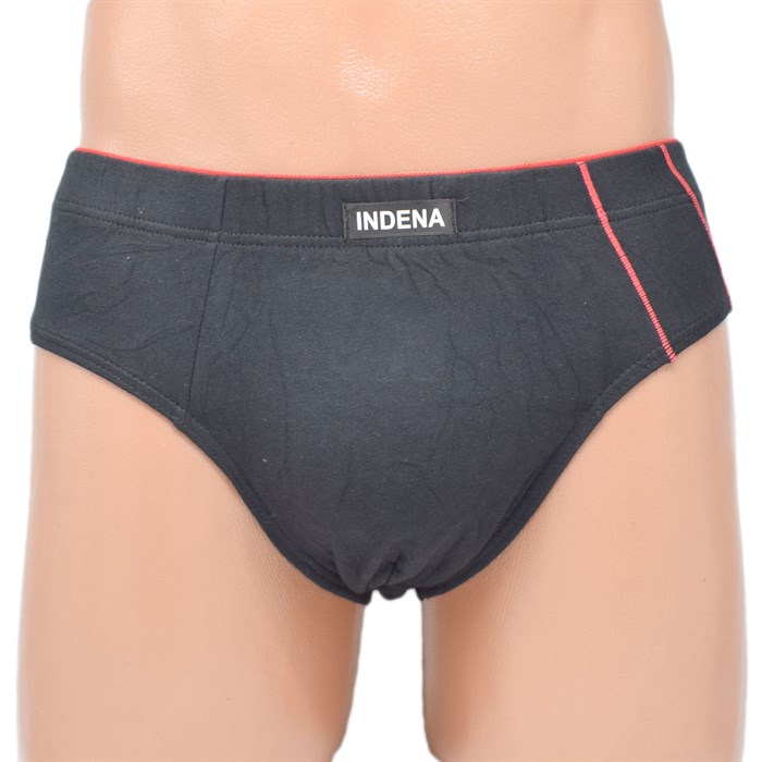 IN-39611 Трусы мужские INDENA, плавки, хлопок, однотонные - фото 775221