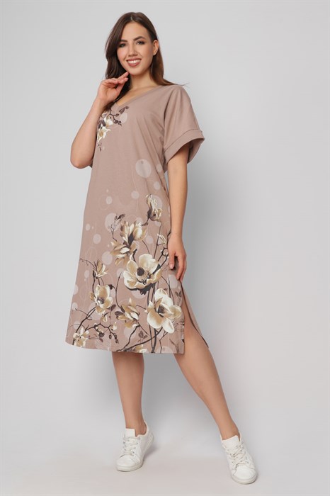 Платье женское MARGO, "Азия", хлопок, с принтом - фото 777135