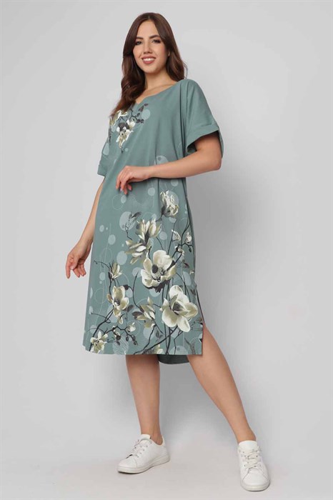 Платье женское MARGO, "Азия", хлопок, с принтом - фото 777141