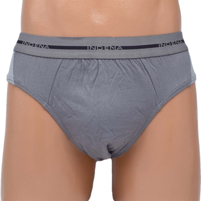 IN-70110 Трусы мужские INDENA, плавки, хлопок, однотонные - фото 777357