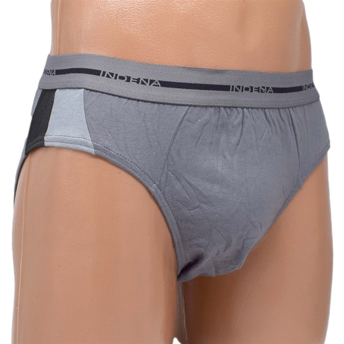 IN-70110 Трусы мужские INDENA, плавки, хлопок, однотонные - фото 777358