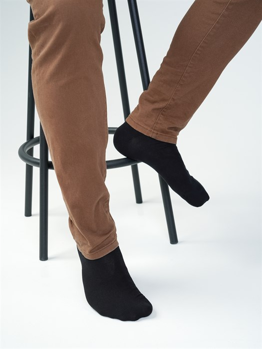 С 333 Носки мужские RUSOCKS "Cavalliere" (Кавалер), гладкие, с эластаном, средний паголенок - фото 778347