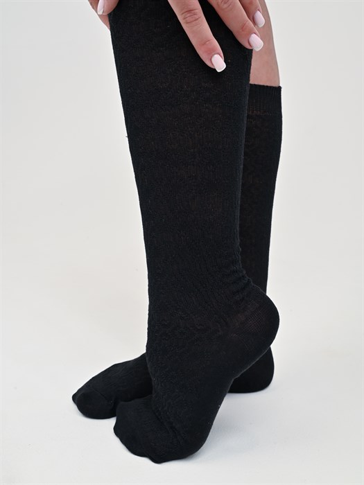 Гольфы женские бабушкины, хлопок - фото 778572