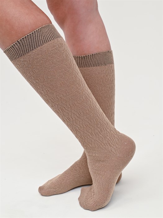 Гольфы женские бабушкины, хлопок - фото 778583