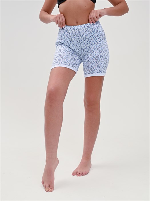 Панталоны женские АМТЕКС, хлопок (хб - 100%), длинные, в цветочек - фото 778679