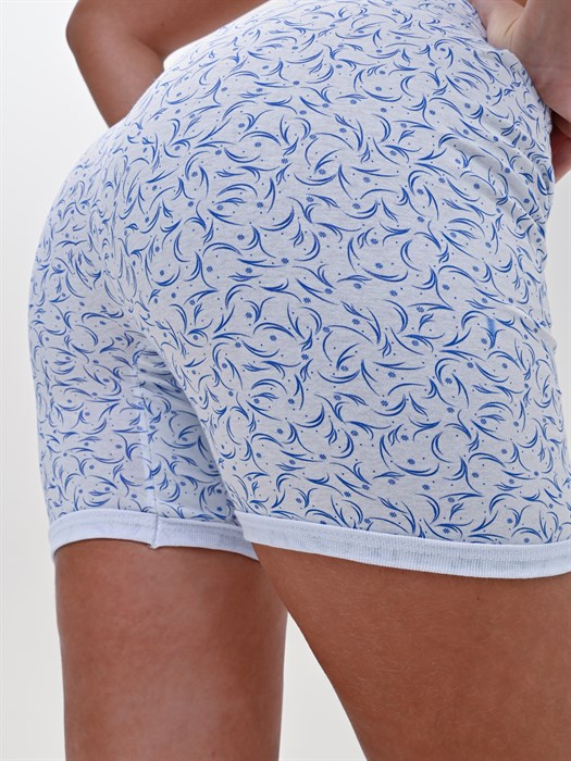 Панталоны женские АМТЕКС, хлопок (хб - 100%), длинные, в цветочек - фото 778683