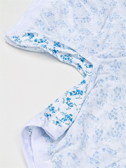 Панталоны женские АМТЕКС, хлопок (хб - 100%), длинные, в цветочек - фото 778694