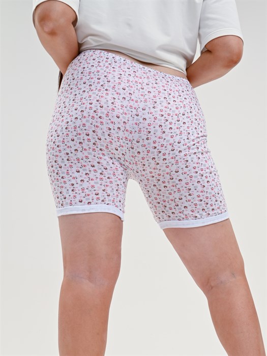 Панталоны женские АМТЕКС, хлопок (хб - 100%), длинные, в цветочек, великан - фото 778702