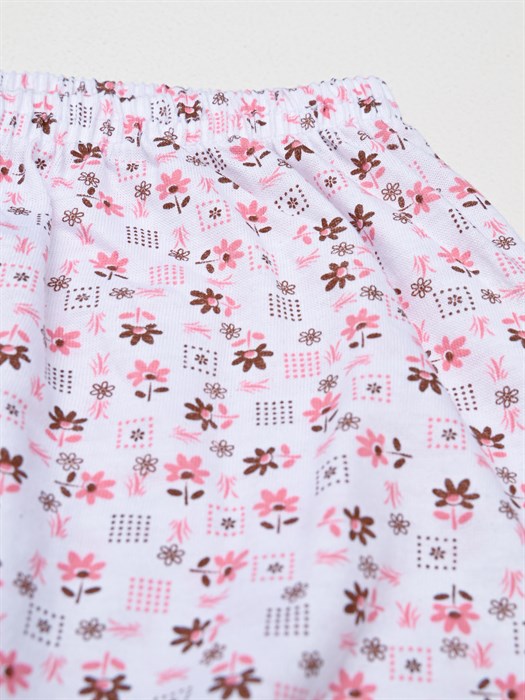 Панталоны женские АМТЕКС, хлопок (хб - 100%), длинные, в цветочек, великан - фото 778710