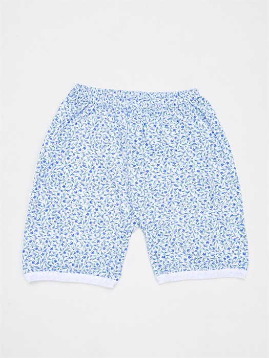 Панталоны женские АМТЕКС, хлопок (хб - 100%), длинные, в цветочек, великан - фото 778711