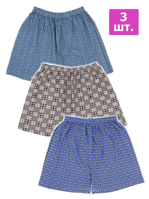 Трусы мужские АМТЕКС, семейные, хлопок (хб - 100%), свободные - фото 778746