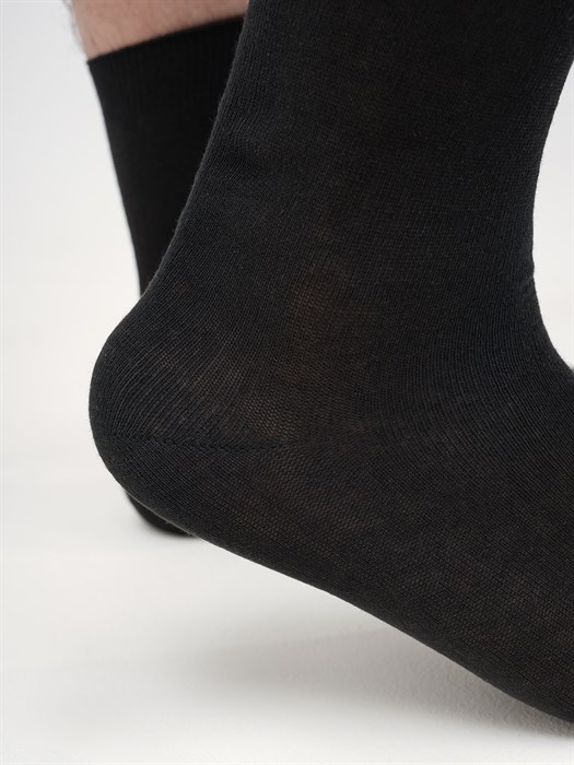 Д-5н Носки мужские КАРАВАН, "Хлопок 100%", однотонные, гладкие - фото 778831