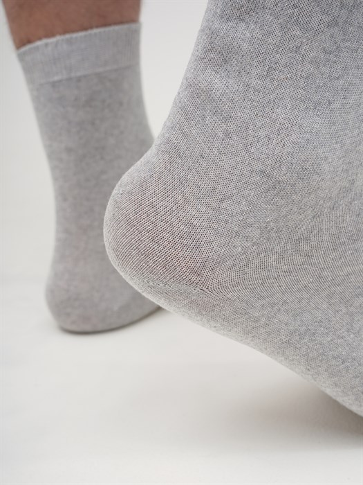 Д-5н Носки мужские КАРАВАН, "Хлопок 100%", однотонные, гладкие - фото 778840