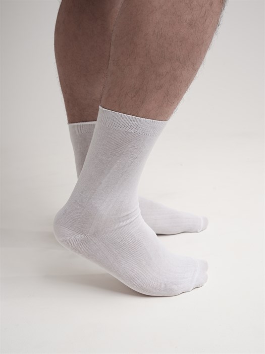 Д-5н Носки мужские КАРАВАН, "Хлопок 100%", однотонные, гладкие - фото 778848