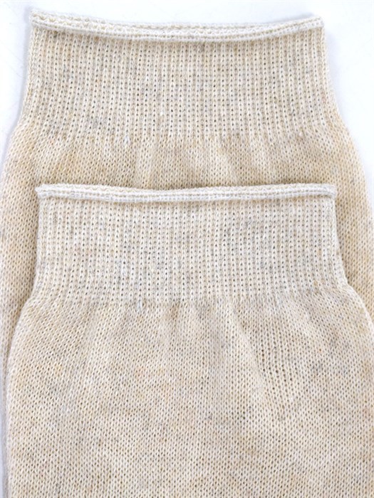 Д-3н Носки мужские КАРАВАН, "Лён", гладкие, однотонные - фото 778861