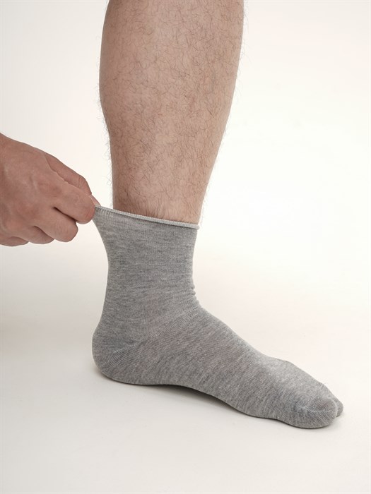 А 333 Носки мужские BFL, хлопковые, медицинские, без резинки - фото 778889