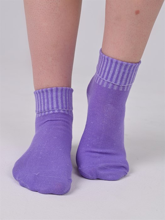 6024-5 Носки женские БАЙВЭЙ, медицинские, хлопок, ослабленная резинка - фото 778907