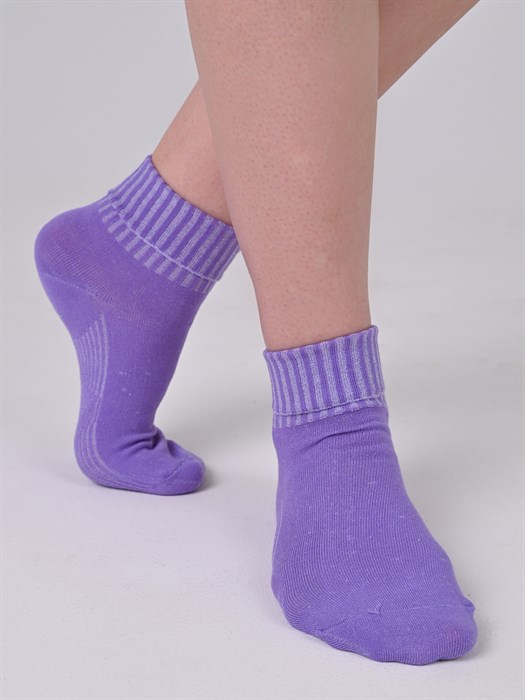 6024-4 Носки женские БАЙВЭЙ, медицинские, бамбук, ослабленная резинка - фото 778916