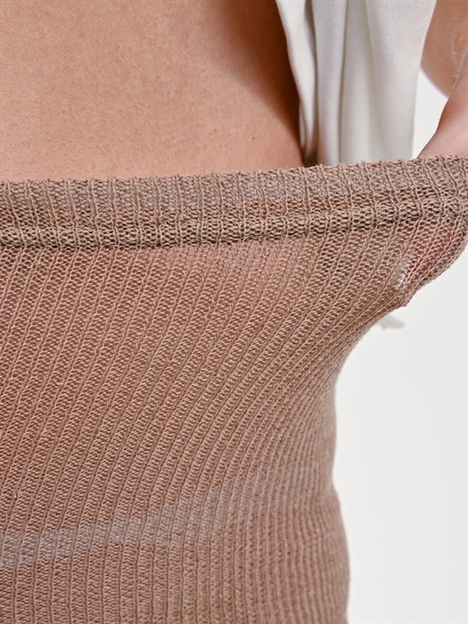 С-23 Рейтузы женские ДЕЛИКА, хлопок, ажурные, на резинке - фото 780159