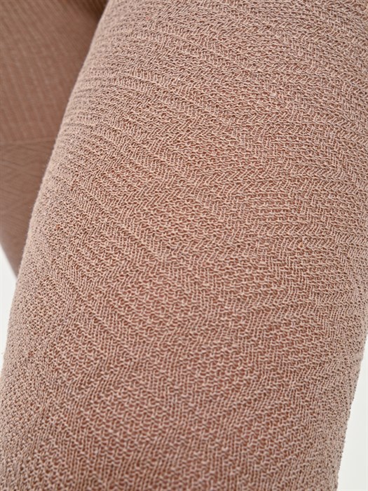 С-23 Рейтузы женские ДЕЛИКА, хлопок, ажурные, на резинке - фото 780162