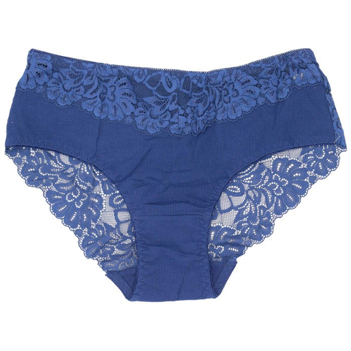 8100 Трусы женские AIYITU, слипы, хлопок, с кружевом, высокая посадка - фото 784704