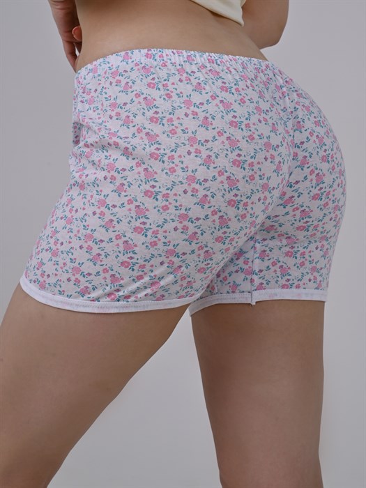 Панталоны женские АМТЕКС, хлопок (хб - 100%), короткие, в цветочек - фото 785766