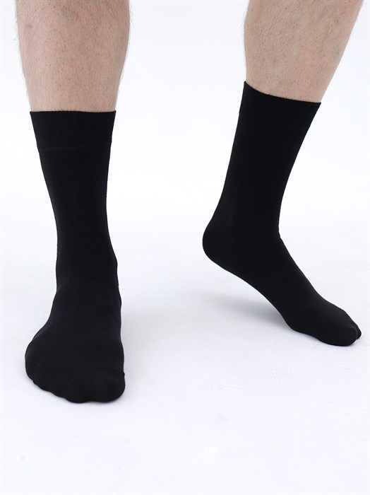 МБ-1 Носки мужские КАРАВАН, хлопок, гладкие, бесшовные - фото 786702