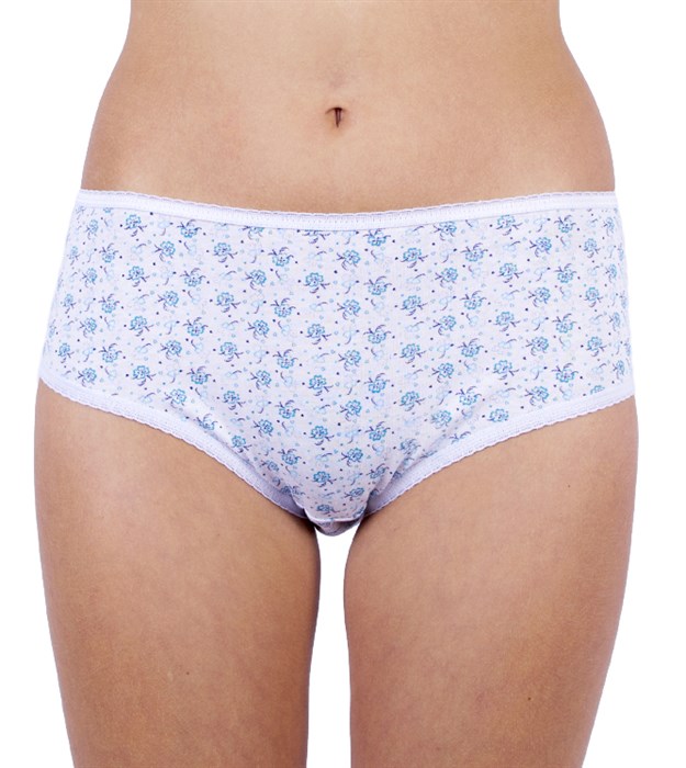 257ХР 1112 Трусы женские КРАСНАЯ ВЕТКА, слипы, хлопок, высокие, с рисунком - фото 786759