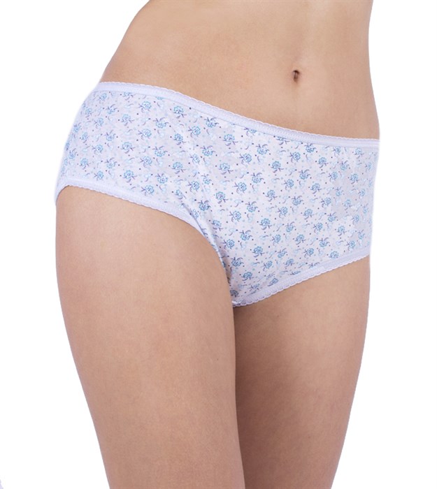 257ХР 1112 Трусы женские КРАСНАЯ ВЕТКА, слипы, хлопок, высокие, с рисунком - фото 786760
