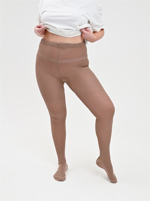 К 143 Колготки женские KLASSIK SOCKS, бабушкины, хлопок с полиамидом - фото 786851