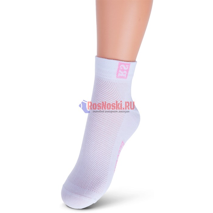 Д 36 Носки детские RUSOCKS, хлопок, короткие, спортивные, с сеткой сверху - фото 787168