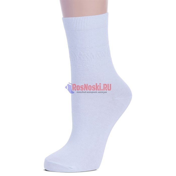 С 400 Носки женские RUSOCKS, "Stella" (Стелла), хлопок, гладкие - фото 787218