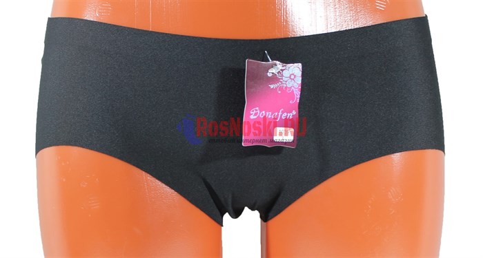 1039 Трусы женские DONAFEN, полушорты, бесшовные, полиамид, однотонные - фото 787242