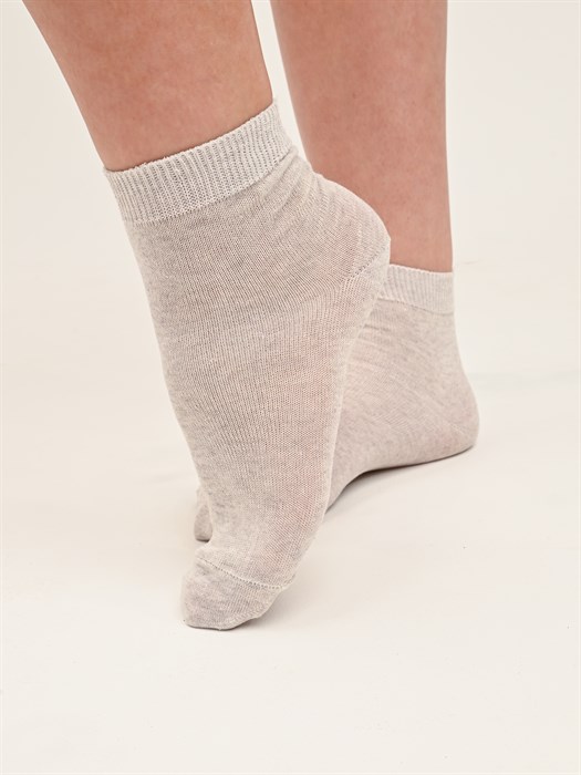 Ж3 Носки женские КАРАВАН, лён - фото 787292