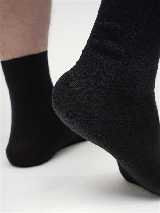 Д-5н Носки мужские КАРАВАН, "Хлопок 100%", однотонные, гладкие - фото 787318