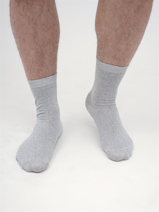 Д-5н Носки мужские КАРАВАН, "Хлопок 100%", однотонные, гладкие - фото 787321