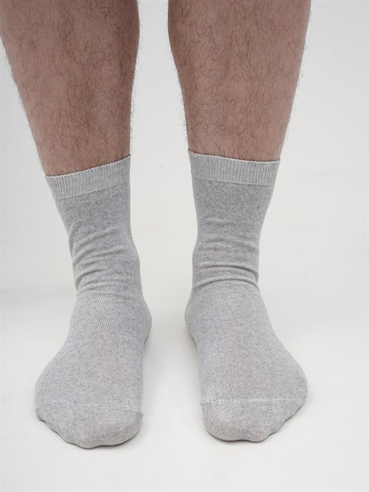 Д-5н Носки мужские КАРАВАН, "Хлопок 100%", однотонные, гладкие - фото 787327