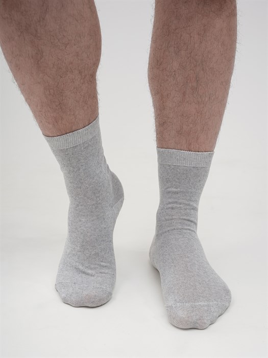 Д-5н Носки мужские КАРАВАН, "Хлопок 100%", однотонные, гладкие - фото 787328