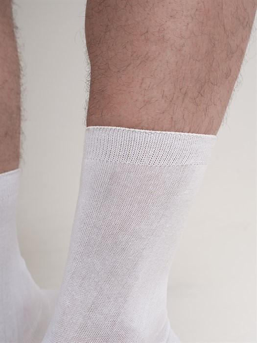 Д-5н Носки мужские КАРАВАН, "Хлопок 100%", однотонные, гладкие - фото 787334