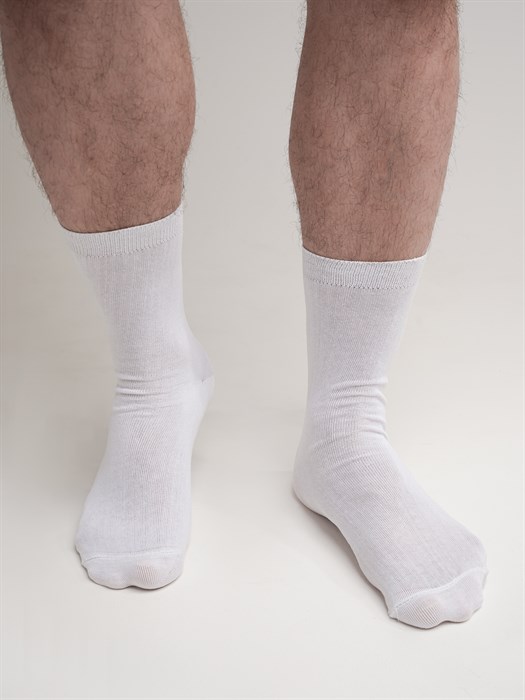 Д-5н Носки мужские КАРАВАН, "Хлопок 100%", однотонные, гладкие - фото 787336