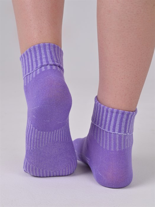 6024-5 Носки женские БАЙВЭЙ, медицинские, хлопок, ослабленная резинка - фото 787378