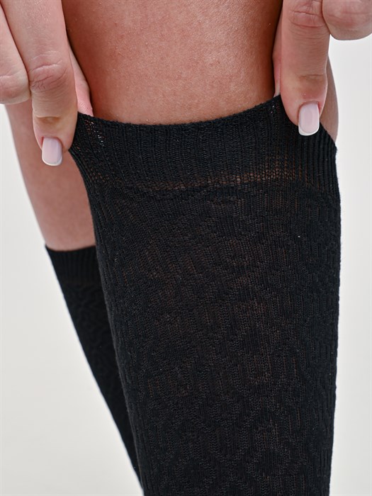 Гольфы женские бабушкины, хлопок - фото 787440